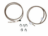 2004-10 Chevrolet Silverado Fuel line Quick Fix Braided Lines Ext Cab MDFF0002SS