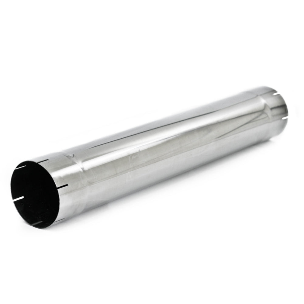 MBRP muffler delete exhaust T409 stainless steel 5 inch inlet/outlet
