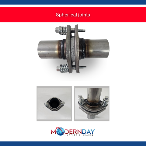 Exhaust Flange Repair Spherical Joint 2" Inside Diameter Steel MDSJ200