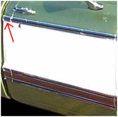 1969-1972 Chevrolet Blazer; Cab Molding - Upper MF050RH