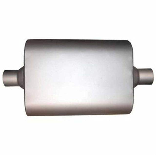 Jones Exhaust performance muffler 5 inch stainless steel steel universal mf2579-max-flow-muffler-center-in-center-out