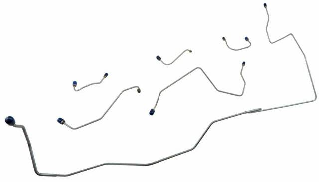 Front Brake Line Set fits 1968-1969 Ford Mustang MFB005 Shafer's Classic Reproductions