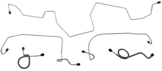 Front Brake Line Set fits 1971-1973 Ford Mustang MFB008 Shafer's Classic Reproductions