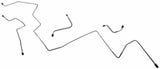 Fits 1970 Ford Mustang Front Brake Line Set MFB010