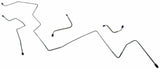 Front Brake Line Set MFB010 Shafer's Classic Reproductions