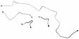Front Brake Line Set MFB011 Shafer's Classic Reproductions