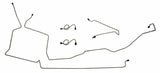 Front Brake Line Set fits 1987-1993 Ford Mustang MFB102 Shafer's Classic Reproductions
