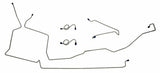 Fits 1987-1993 Ford Mustang Front Brake Line Set MFB102