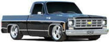 Fits 1978-1980 Chevrolet C10; Upper Bedside Molding - Shortbed MFS81LH