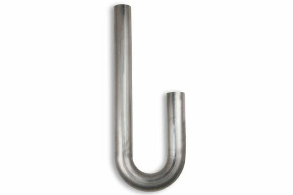 Hooker Super Competition Mild Steel,180 degree bend, Tube Size 1 3/4" OD, 18 Gauge J-Bend 12550HKR stainless steel