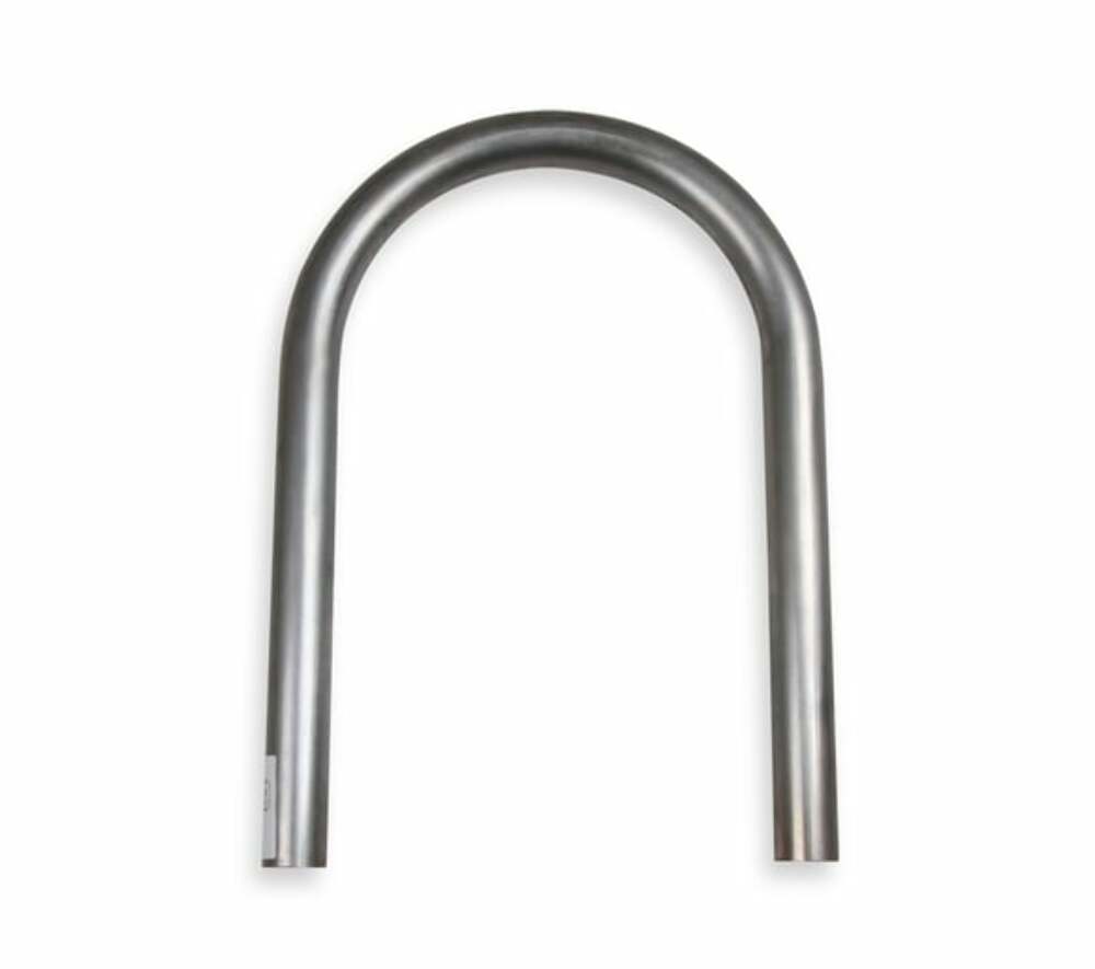 Hooker Super Competition Mild Steel,180 degree bend, Tube Size 1.5" OD, 16 Gauge U-Bend 12200HKR stainless steel