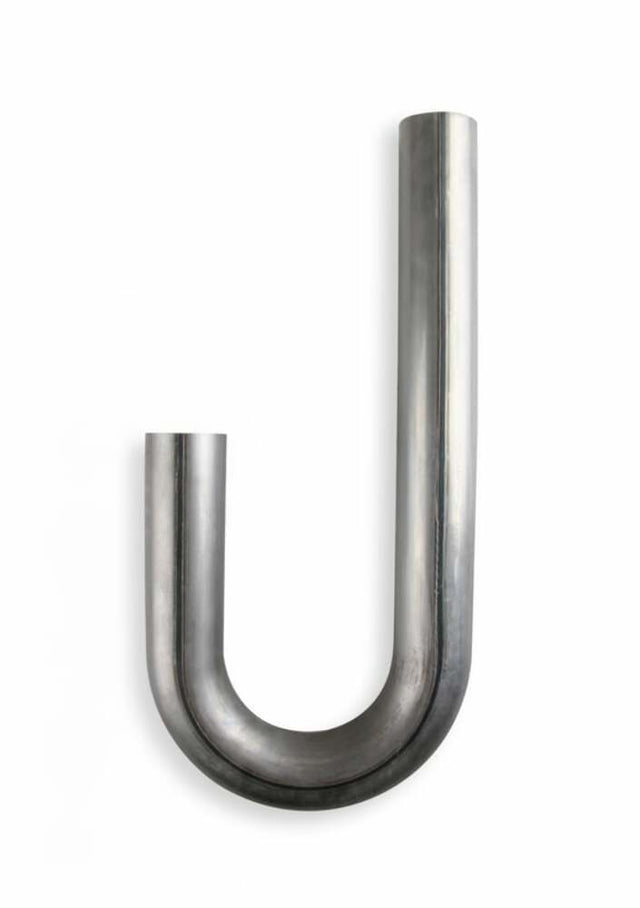 Hooker Super Competition Mild Steel,180 degree bend, Tube Size 2 1/4" OD, 16 Gauge J-Bend 12390HKR stainless steel