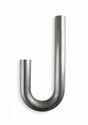 Hooker Super Competition Mild Steel,180 degree bend, Tube Size 2 1/4" OD, 16 Gauge J-Bend 12390HKR stainless steel