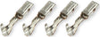 Hooker performance muffler black p25-male-pins-100pk-571-115