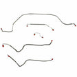 Front Brake Line Kit for 1970 Chevy Monte Carlo disc brakes stainless steel