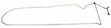 Brake Lines (Front To Rear Of Car) fits 1968-1969 Ford Mustang MLB002 Shafer's Classic Reproductions