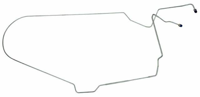 Brake Lines (Front To Rear Of Car) fits 1972-1973 Ford Mustang MLB006 Shafer's Classic Reproductions