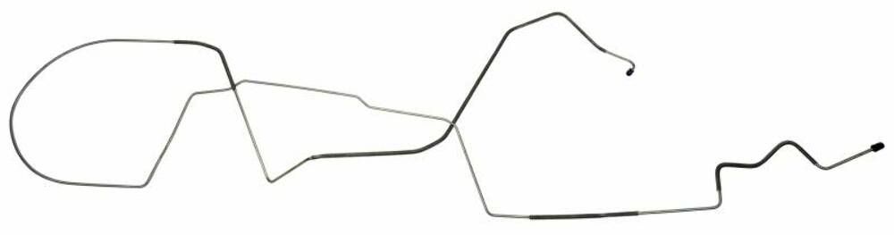 Fits 1984-1986 Ford Mustang Brake Lines (Front To Rear Of Car) MLB017