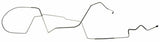 Fits 1984-1986 Ford Mustang Brake Lines (Front To Rear Of Car) MLB017