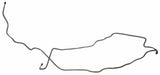 1987-1993 Ford Mustang GT Front to Rear Brake Line, Disc Brakes MLB019
