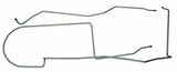 Fits 1969 Ford Mustang Long Gas Lines, Pump To Tank MLG001