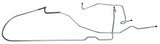 Fits 1971 - 1973 Ford Mustang Long Gas Lines, Pump To Tank MLG006