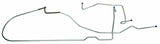 Long Gas Lines, Pump To Tank fits 1971-1973 Ford Mustang MLG006 Shafer's Classic Reproductions