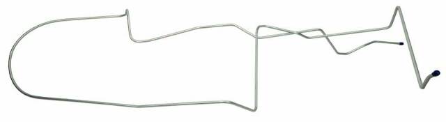 Long Gas Line, Pump to Tank, 6 Cylinder, Steel MLG022 Shafer's Classic Reproductions