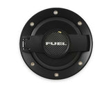 Fuel Door Assembly All Black fits Dodge Challenger 2008-20 Drake MO-210001-BLACK