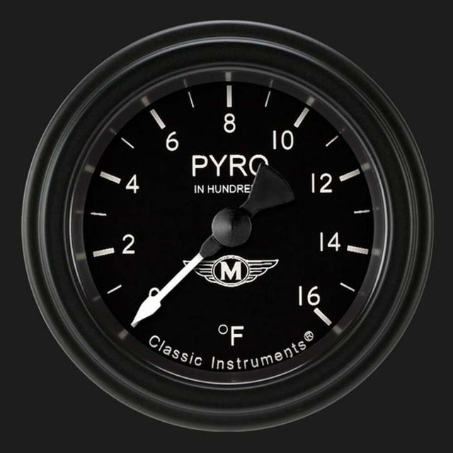 Moal Bomber 2 1/8" Exhaust Gas Temp. Gauge MA198BLF