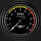 Classic Instruments Moal Bomber 2 5/8" Tachometer MA383BLF
