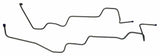 Fits 1964 - 1965 Ford Mustang Transmission Oil Cooler Line MOL003