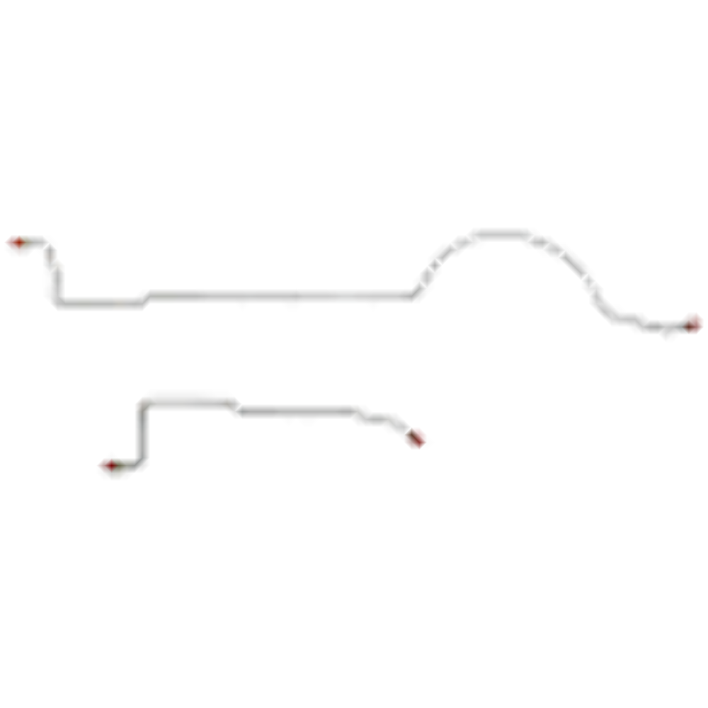 Complete Brake Line Kit for 1972-1973 Chrysler A Body stainless steel