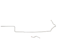 t Mopar B Body Complete Brake Line Kit; Fine Lines-CBK0671SS Fine Lines