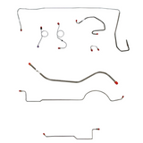 Complete Brake Line Kit for 1970-1971 Dodge Challenger ABS disc brakes stainless steel
