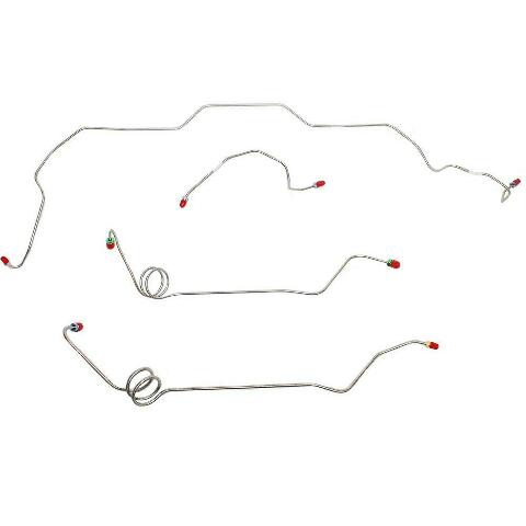 Replacement Line for 69-74 Nova Disc Conversion, 6 Lines; steel