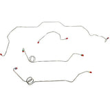 Replacement Line for 69-74 Nova Disc Conversion, 6 Lines; steel