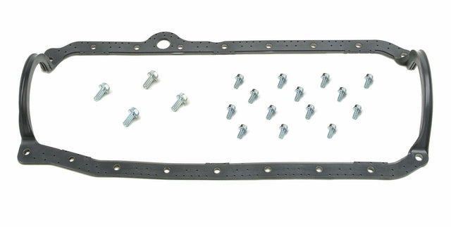 Mr. Gasket 1 piece molded rubber oil pan gasket Chevy steel 6561