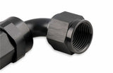 Mr. Gasket 10 AN 90 degree swivel hose end black BL aluminum stainless steel 229010