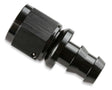 Mr. Gasket 10 AN straight push on hose ends black BL aluminum 200110