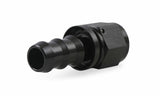 Mr. Gasket 10 AN straight push on hose ends black BL aluminum 200110