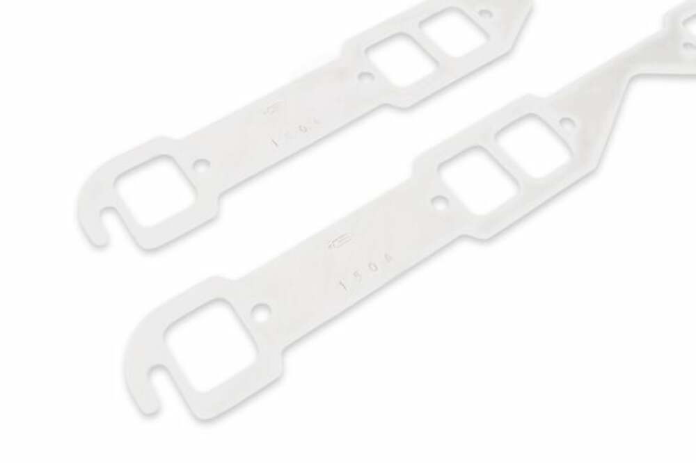 t Mr Gasket 150A Header Gasket Set Small Block Chevy 1.45 X 1.55 Sqaure Port Mr. Gasket