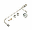 t Mr. Gasket 1559 Mr. Gasket Fuel Line Kit with Gauge & Fittings - Chrome Mr. Gasket
