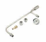 t Mr. Gasket 1559 Mr. Gasket Fuel Line Kit with Gauge & Fittings - Chrome Mr. Gasket