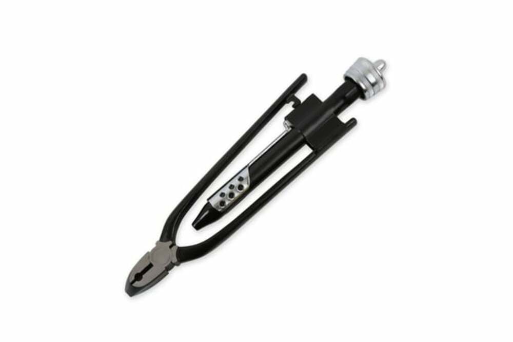 Mr. Gasket 3 in 1 safety wire pliers chrome black stainless steel 8023G