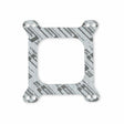 Mr. Gasket 54C performance carburetor base gasket Holley carter 2493
