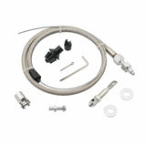 t Mr. Gasket 5657 Stainless Steel Braided Throttle Cable Kit. 36 in cable 24 Sle Mr. Gasket