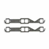 t Mr Gasket 5901 Header Gaskets Small Block Chevy - 1.45 x 1.55 Square Port Pair Mr. Gasket