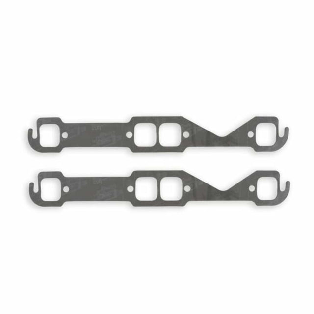 t Mr Gasket 5901 Header Gaskets Small Block Chevy - 1.45 x 1.55 Square Port Pair Mr. Gasket