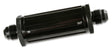 Mr. Gasket 6 AN male fuel filter 30 micron black BL carburetor aluminum
